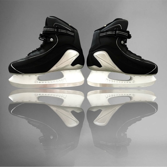 Nike Men's Sz 10 Ice Skates Black Flexsposite Recreational Skates NIB ~ Perfect - Picture 16 of 16